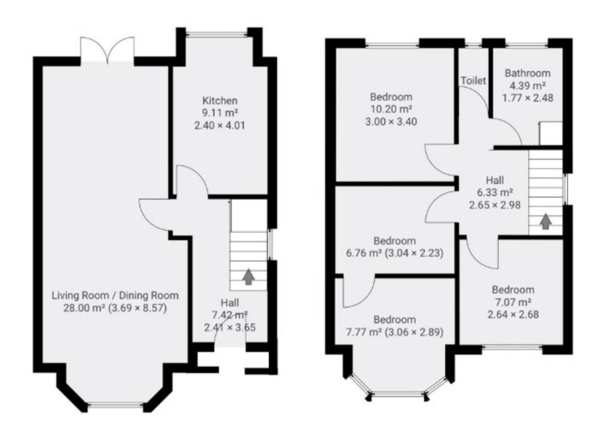 Upper Eastern Green Lane, Coventry floorplan