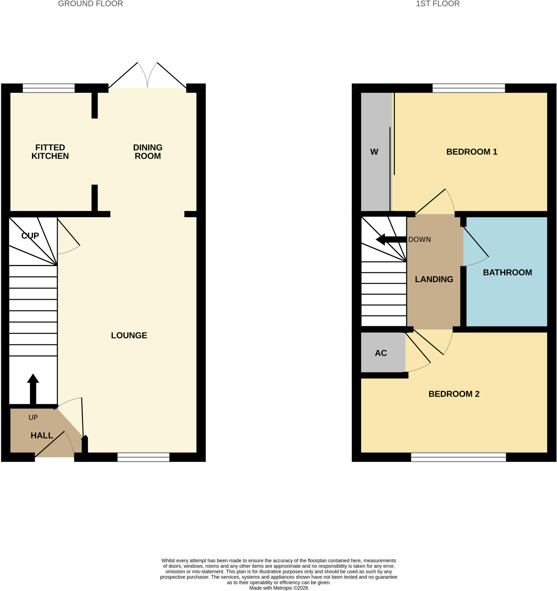 7 Peabody Avenue, Harley Whitehouse, Worcester, WR4 0QA floorplan