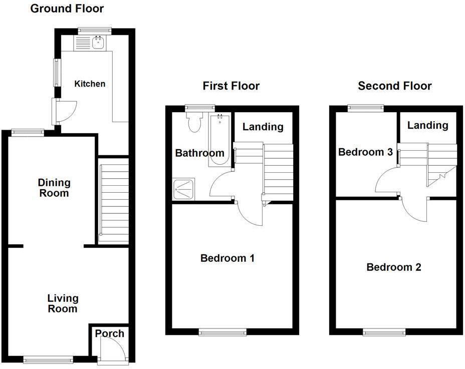 Beecham Street, Morecambe floorplan