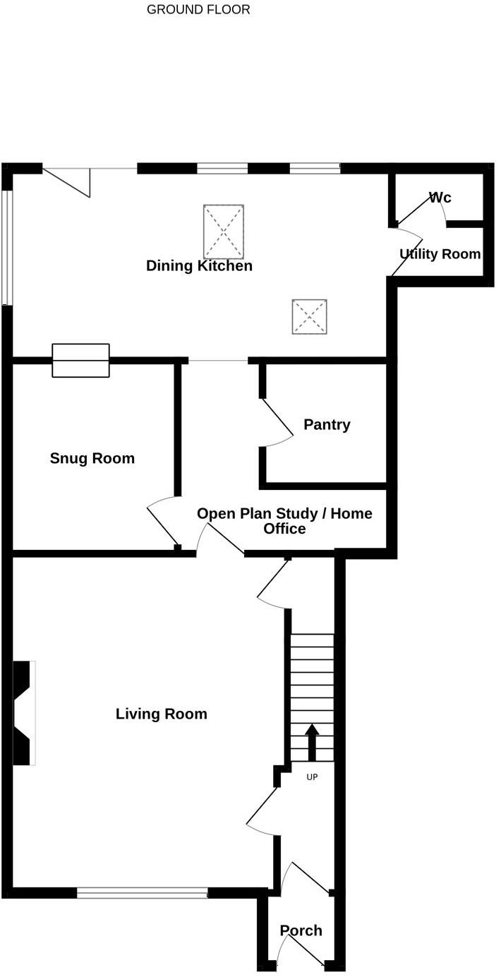 Whitting Hall, 20 High Fold, Lothersdale, BD20 8HE floorplan
