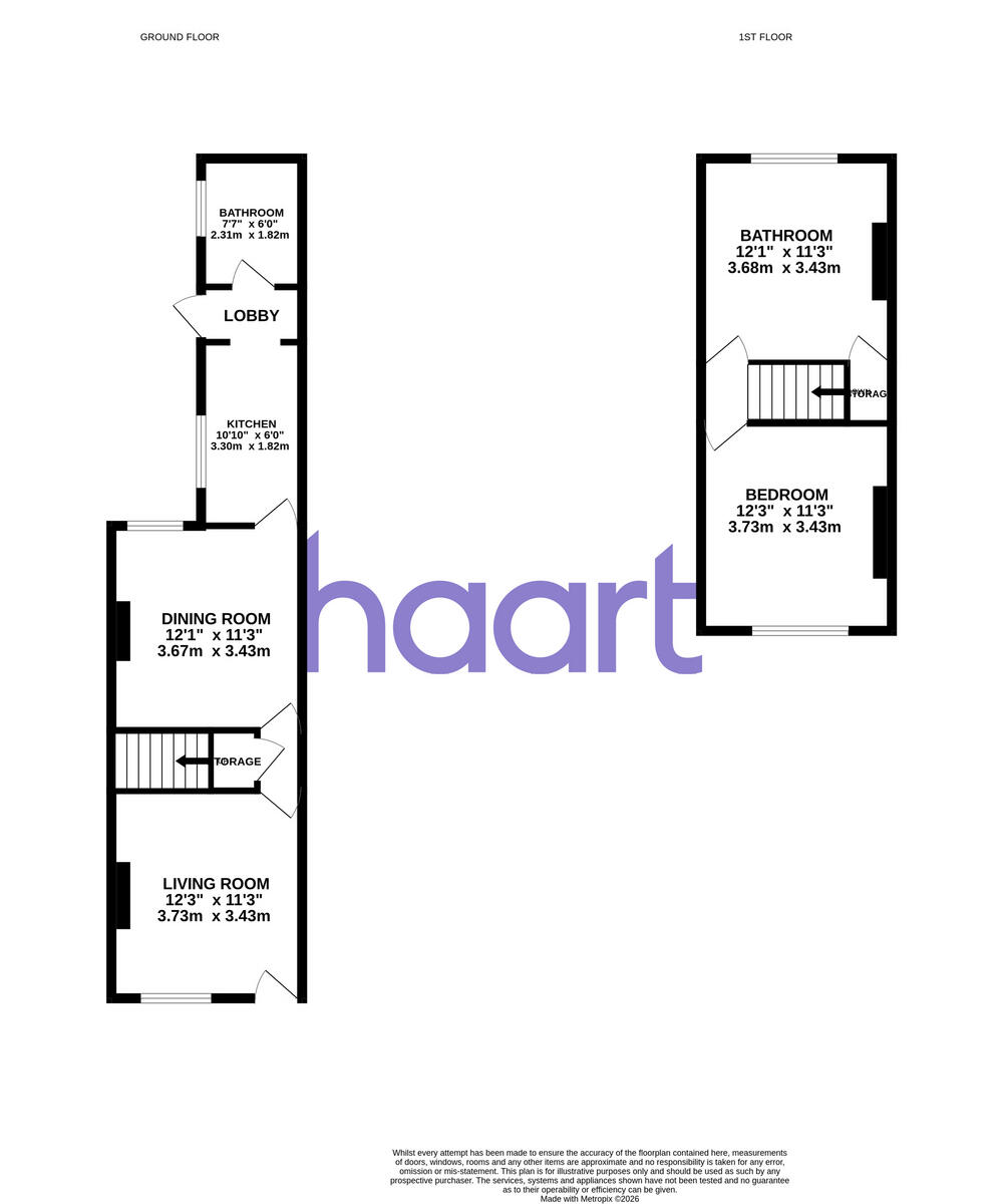 Oxford Street, Coventry floorplan