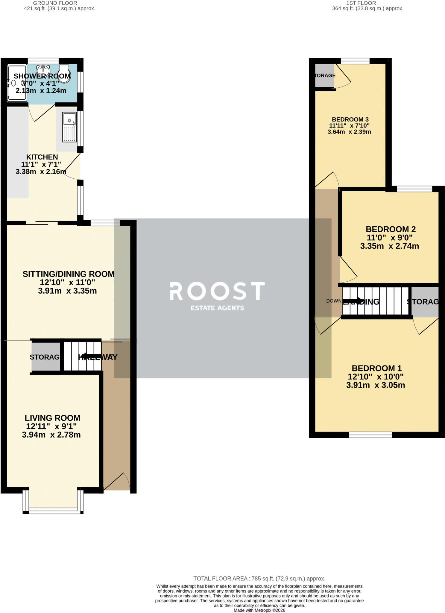 Columbia Road, Grimsby floorplan