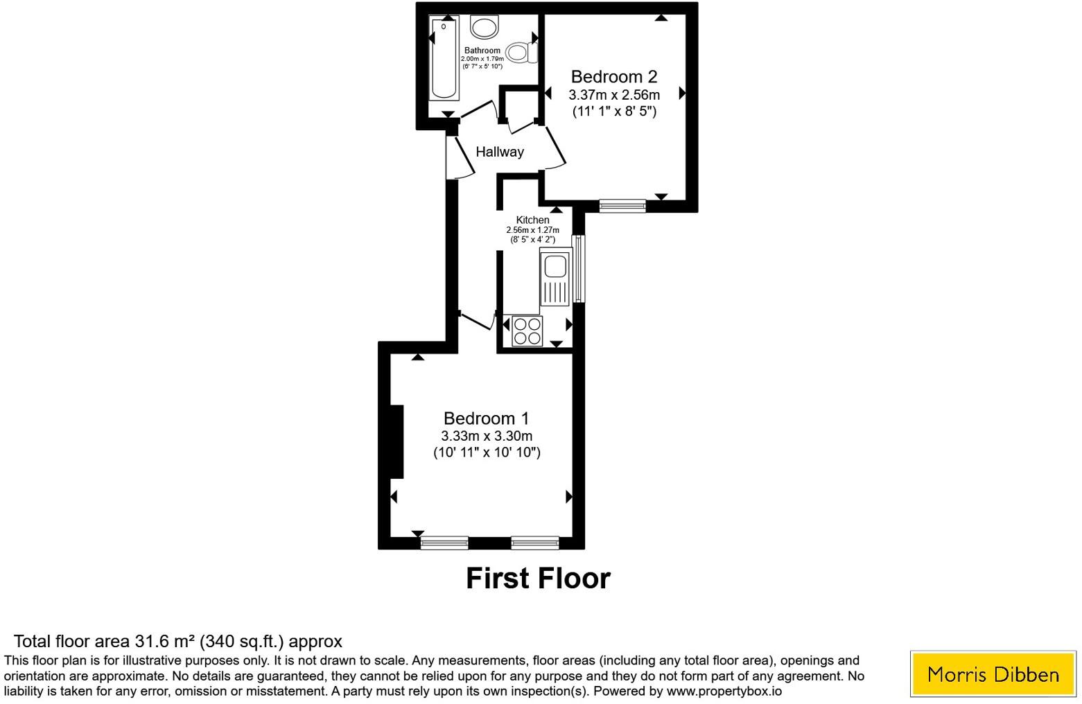 Southwood Road, Hayling Island, Hampshire, PO11 floorplan