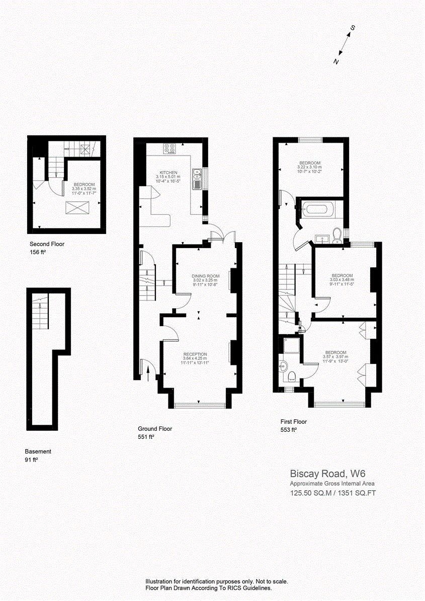 Biscay Road, Hammersmith, London, W6 floorplan