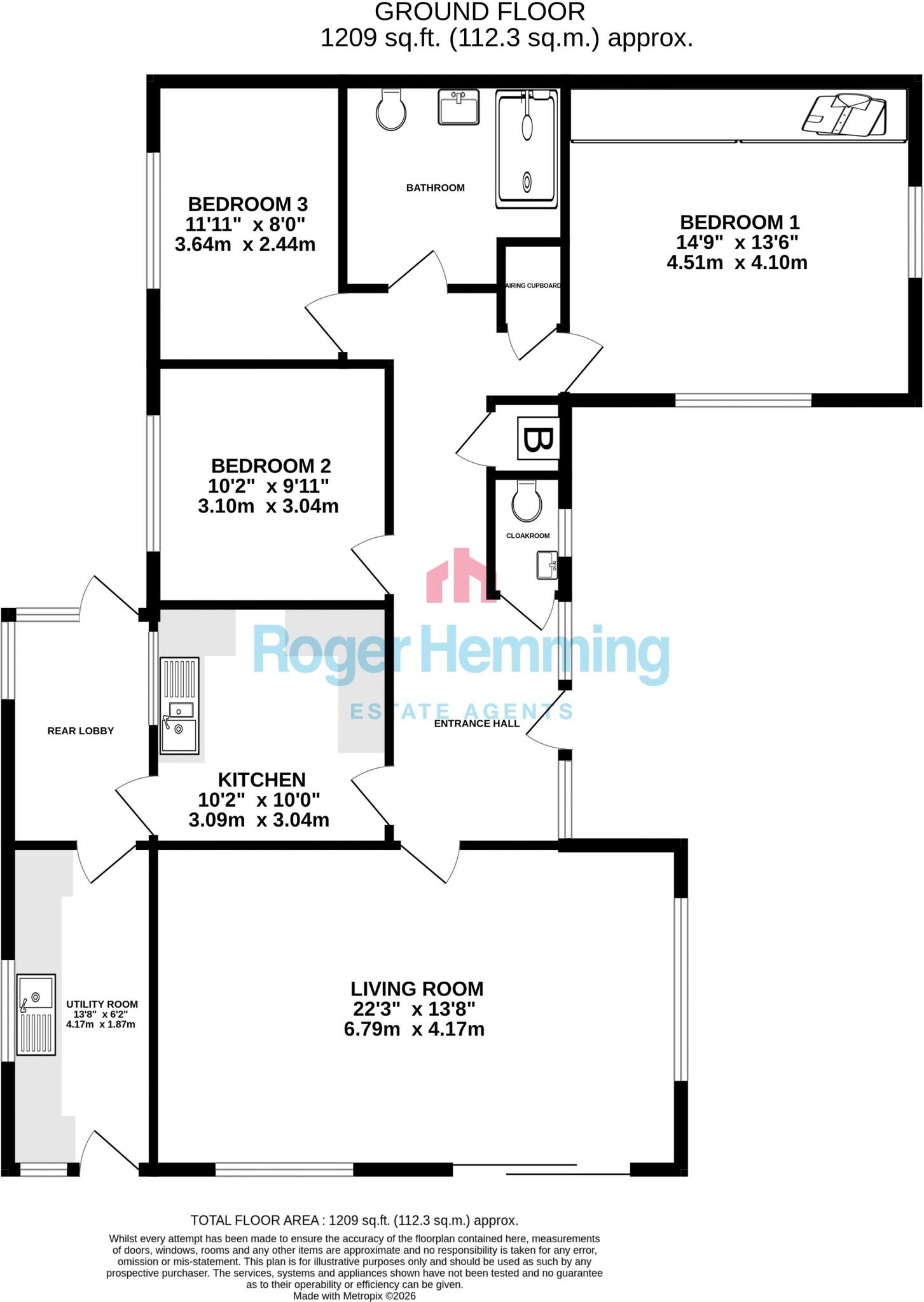 Hembury Fort, Honiton floorplan