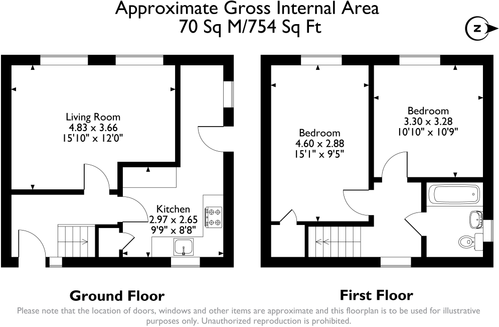Oak Crescent, Kimblesworth, Durham floorplan
