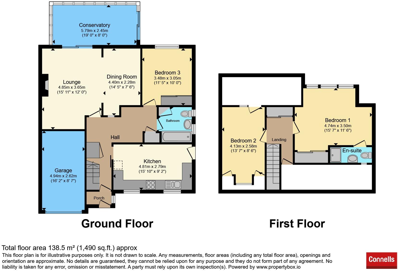 Northover Drive, Chard floorplan