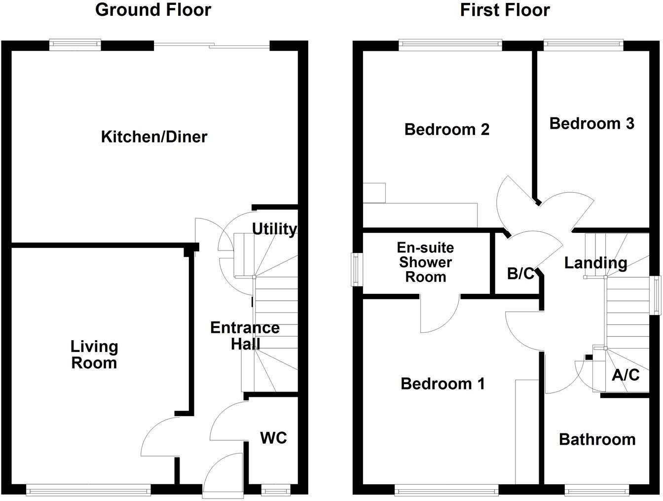 Oakdene Drive, Crofton, Wakefield floorplan
