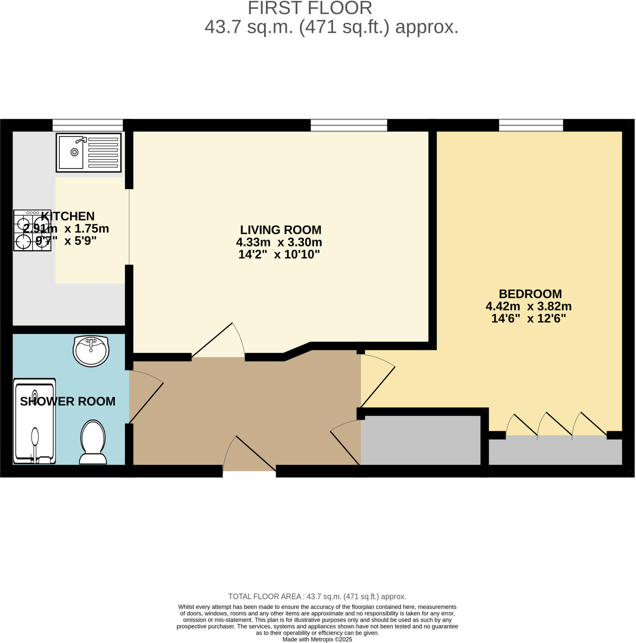 Eden Court, Bletchley, MK2 floorplan