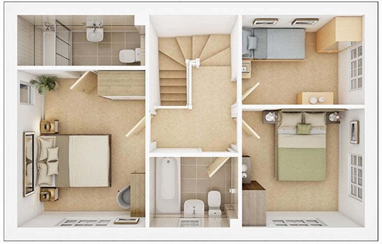 Sheepfold Lane, 
West Cambourne, Cambridgeshire, 
CB23 6EF floorplan