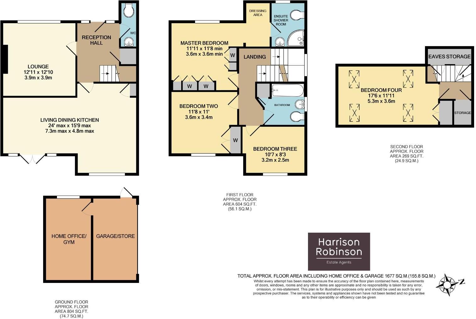 Mansfield Road, Burley in Wharfedale floorplan