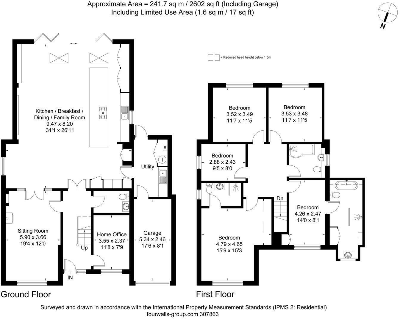 Walnut Close, Cheltenham, Gloucestershire, GL52 floorplan