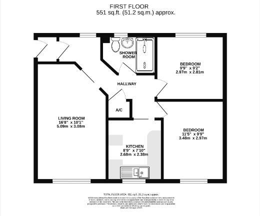 Somerton Court Strode Road, Street, Somerset floorplan