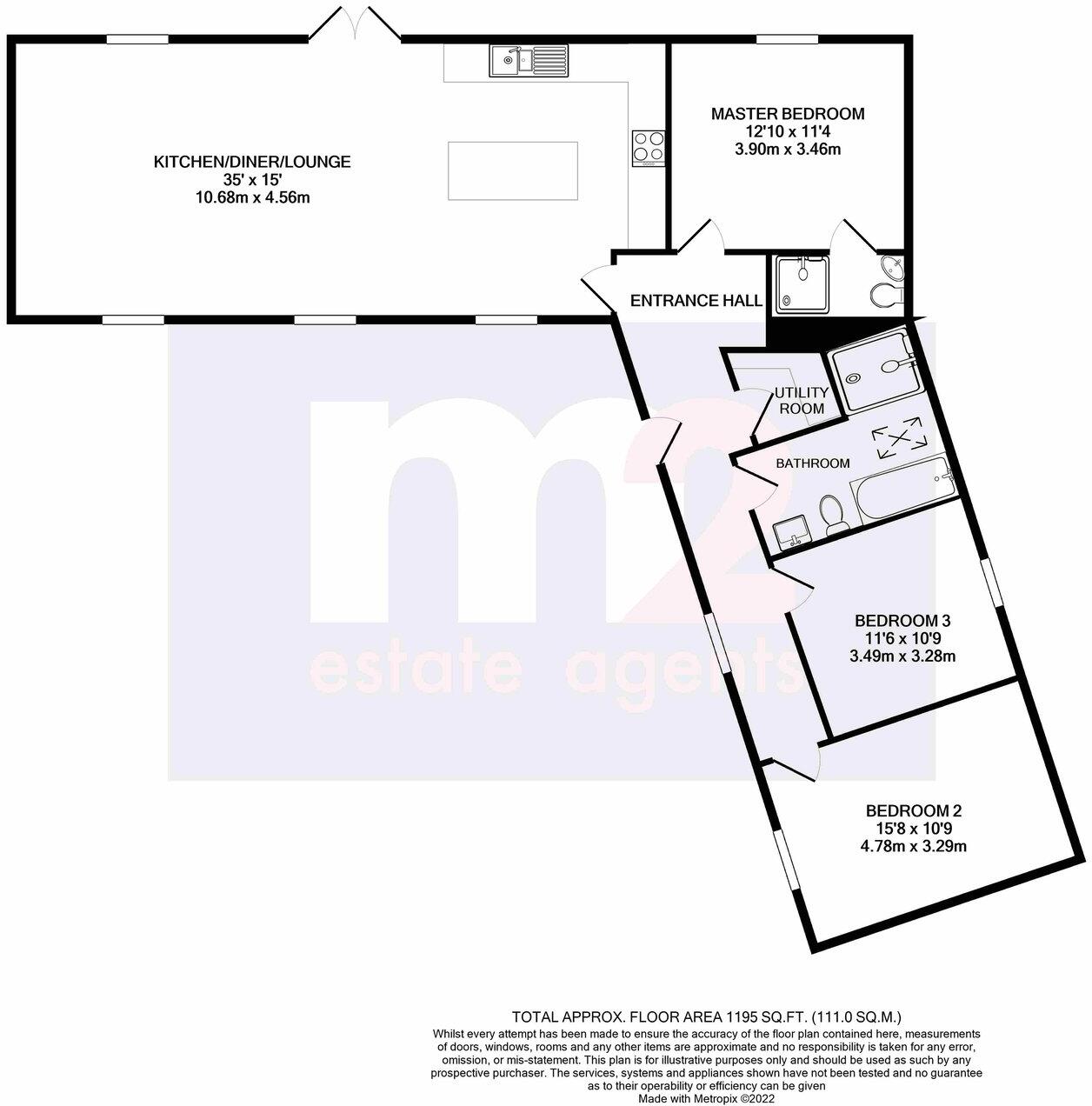 The Cayo, Llandenny, Usk , NP15 floorplan
