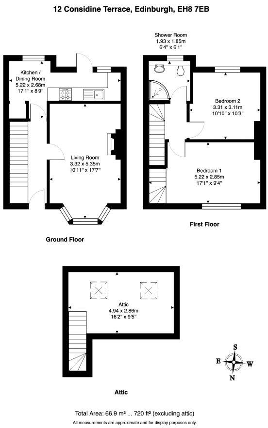 12 Considine Terrace, Willowbrae, EH8 7EB floorplan