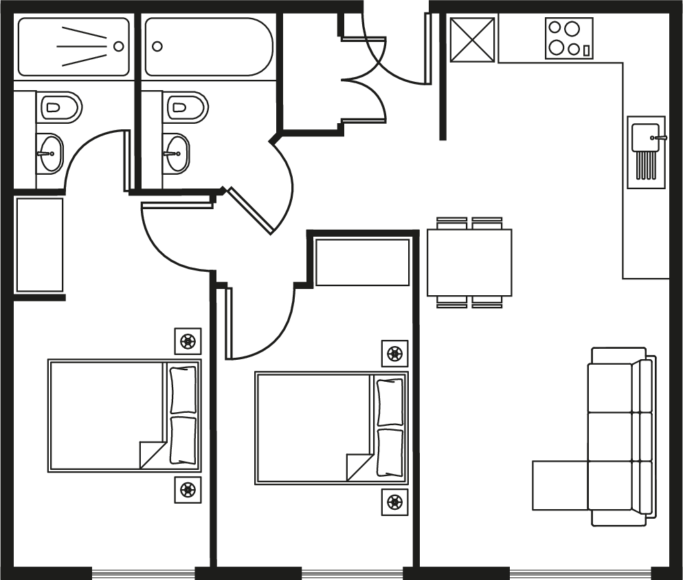 The Ironworks, Scotland Street, Sheffield, S3 floorplan
