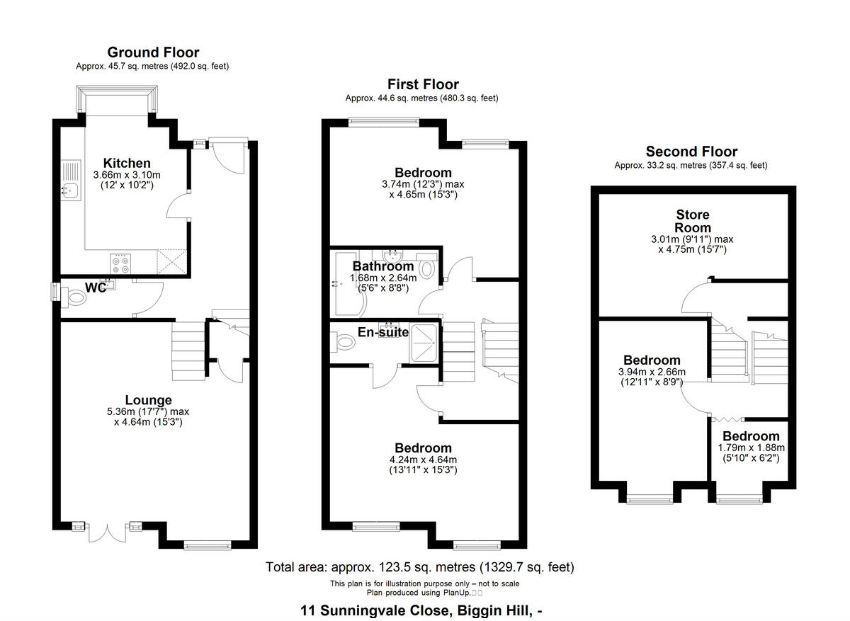 Sunningvale Close, Biggin Hill floorplan