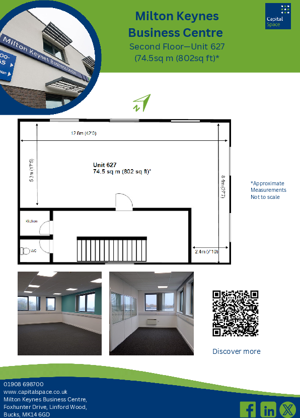 Office for up to 12 people (627)
