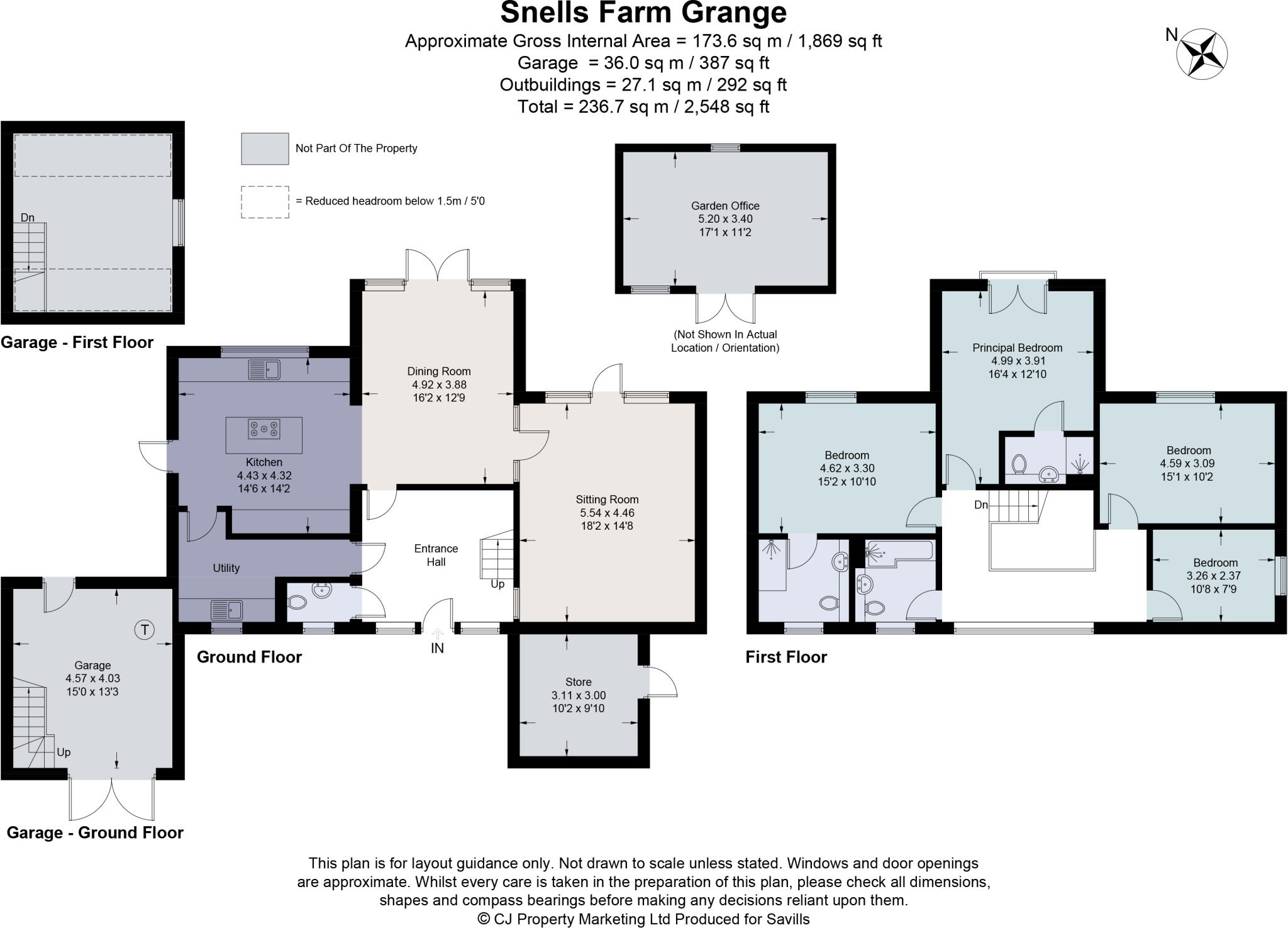 Snells Lane, Little Chalfont, Buckinghamshire, HP7 floorplan