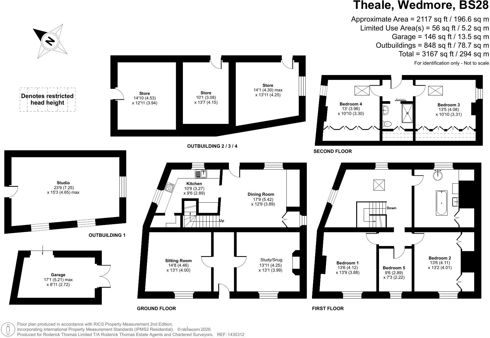 In the heart of Theale, between Wells and Wedmore floorplan