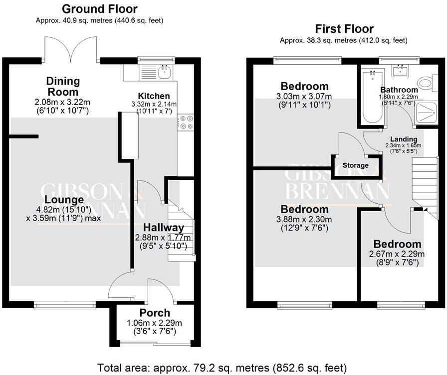 Falkenham Rise, Basildon, Essex, SS14 floorplan