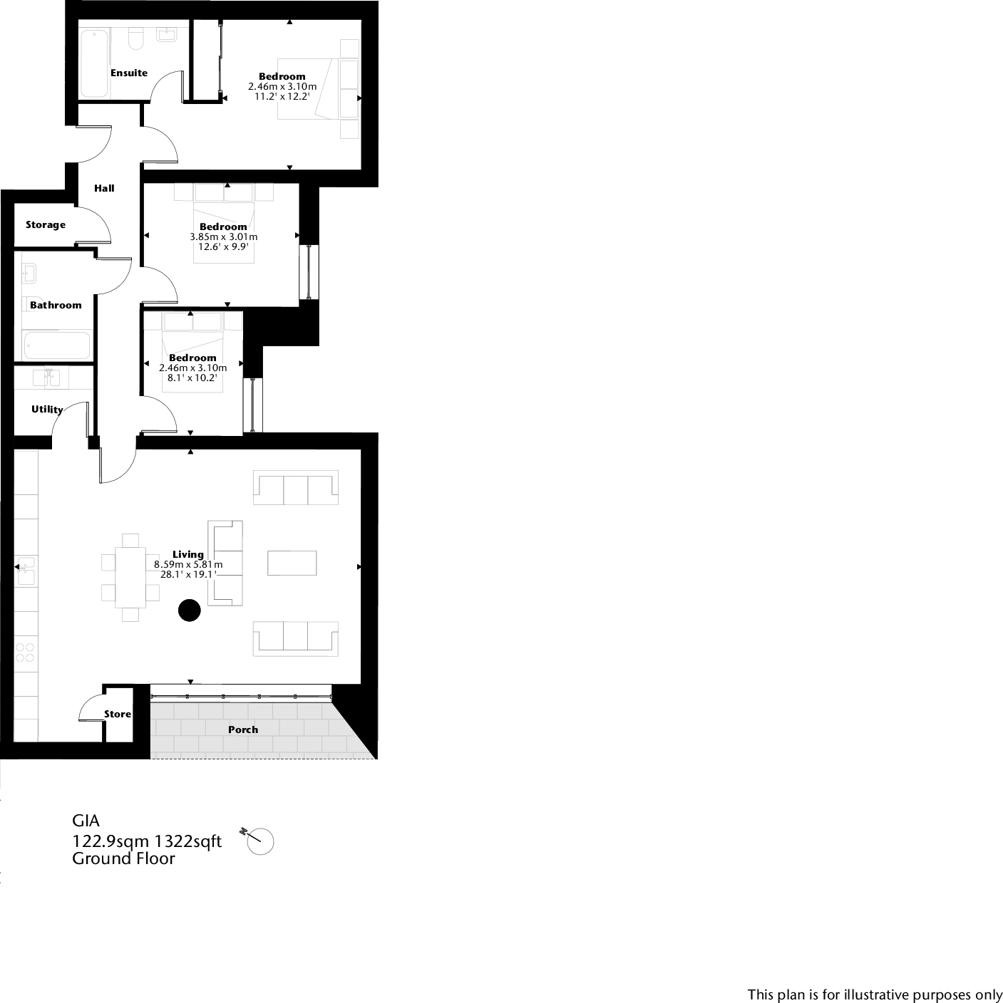 Glade House, 327 Woodstock Road, Oxford, Oxfordshire floorplan