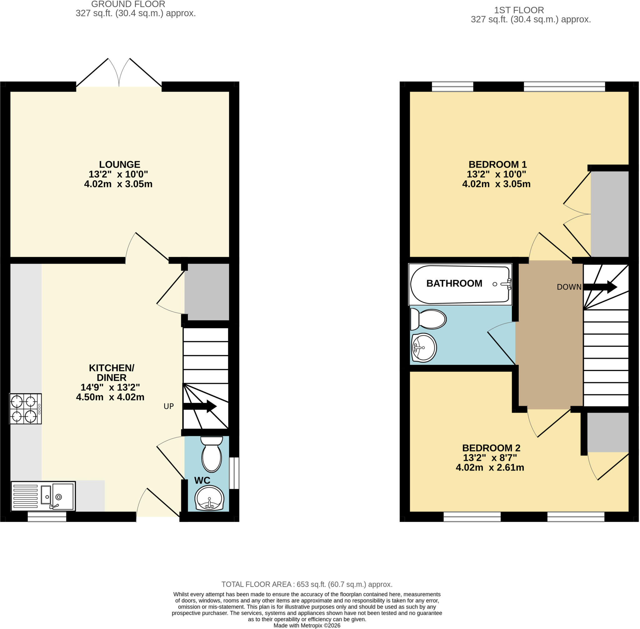 Foxton Way, Brigg, North Lincolnshire, DN20 floorplan