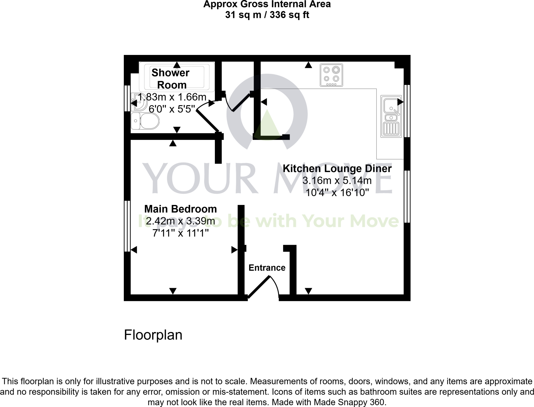 Double Hedges Park, Edinburgh, Midlothian, EH16 floorplan