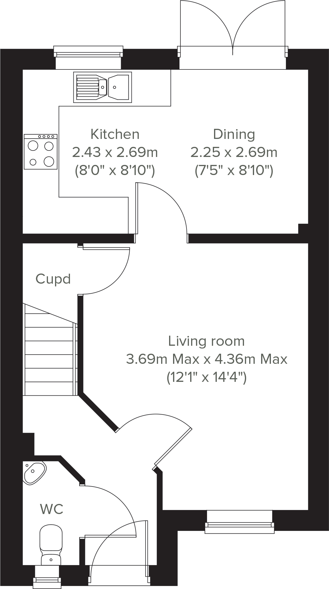 Foots Farm, Thorpe Road, Clacton-on-Sea, Essex, CO15 4BW floorplan