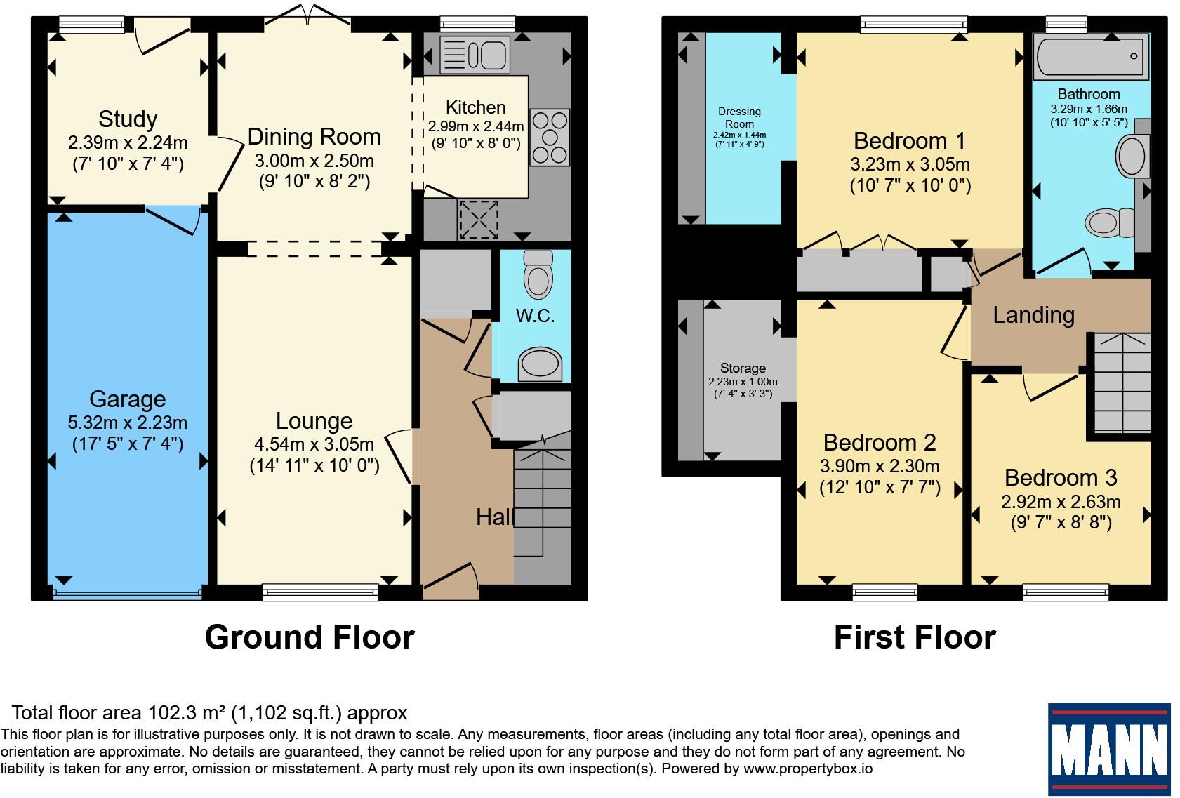 Franklin Drive, Weavering, Maidstone, Kent, ME14 floorplan