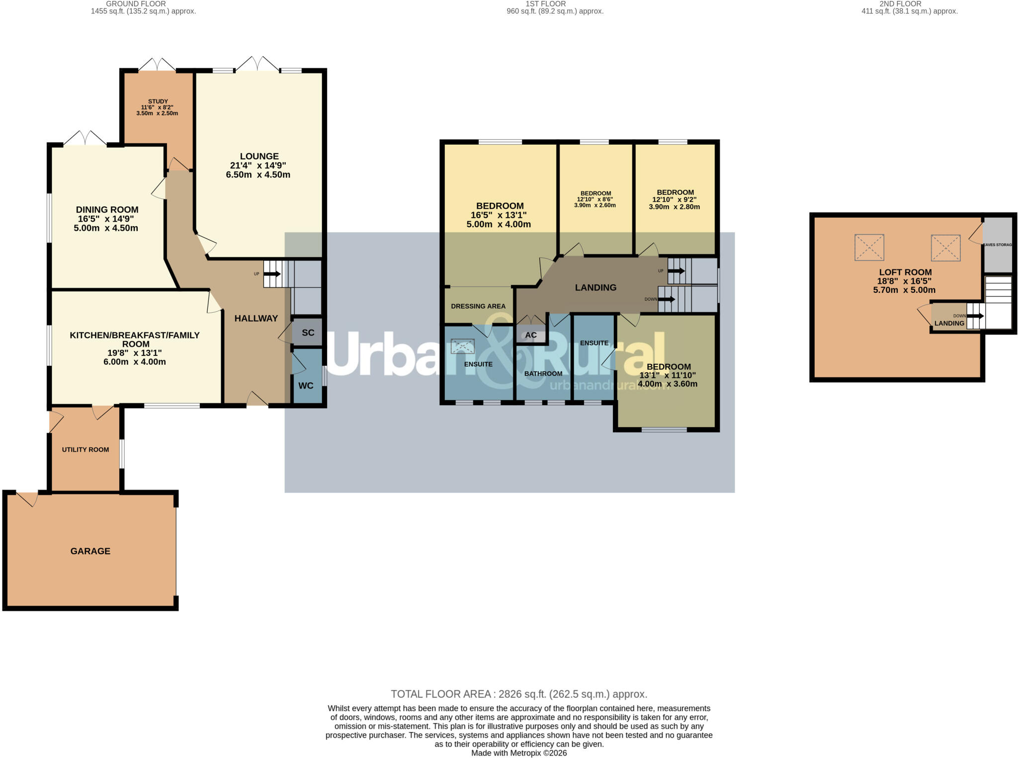 The Avenue, Ampthill, Bedfordshire, MK45 floorplan