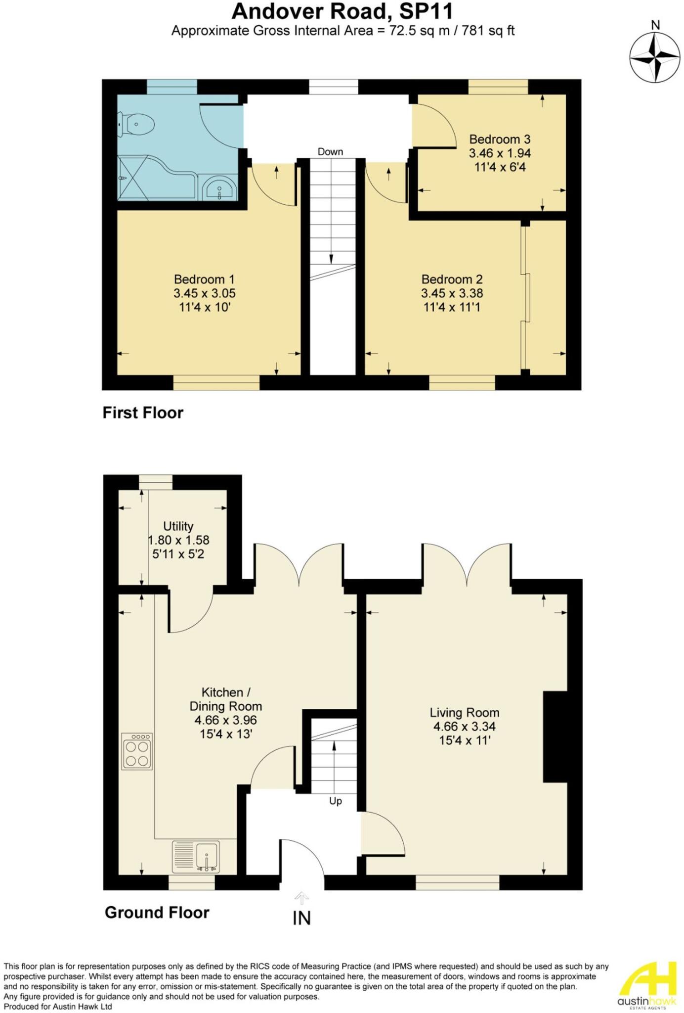 Andover Road, Ludgershall, SP11 floorplan