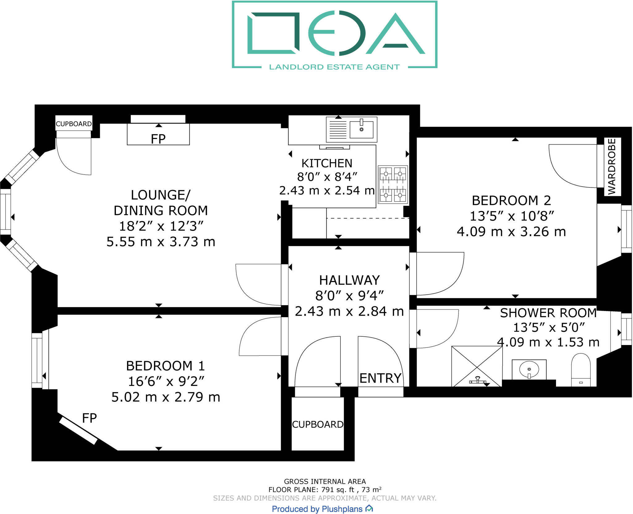 115, Buccleuch Street, Glasgow, Glasgow City floorplan