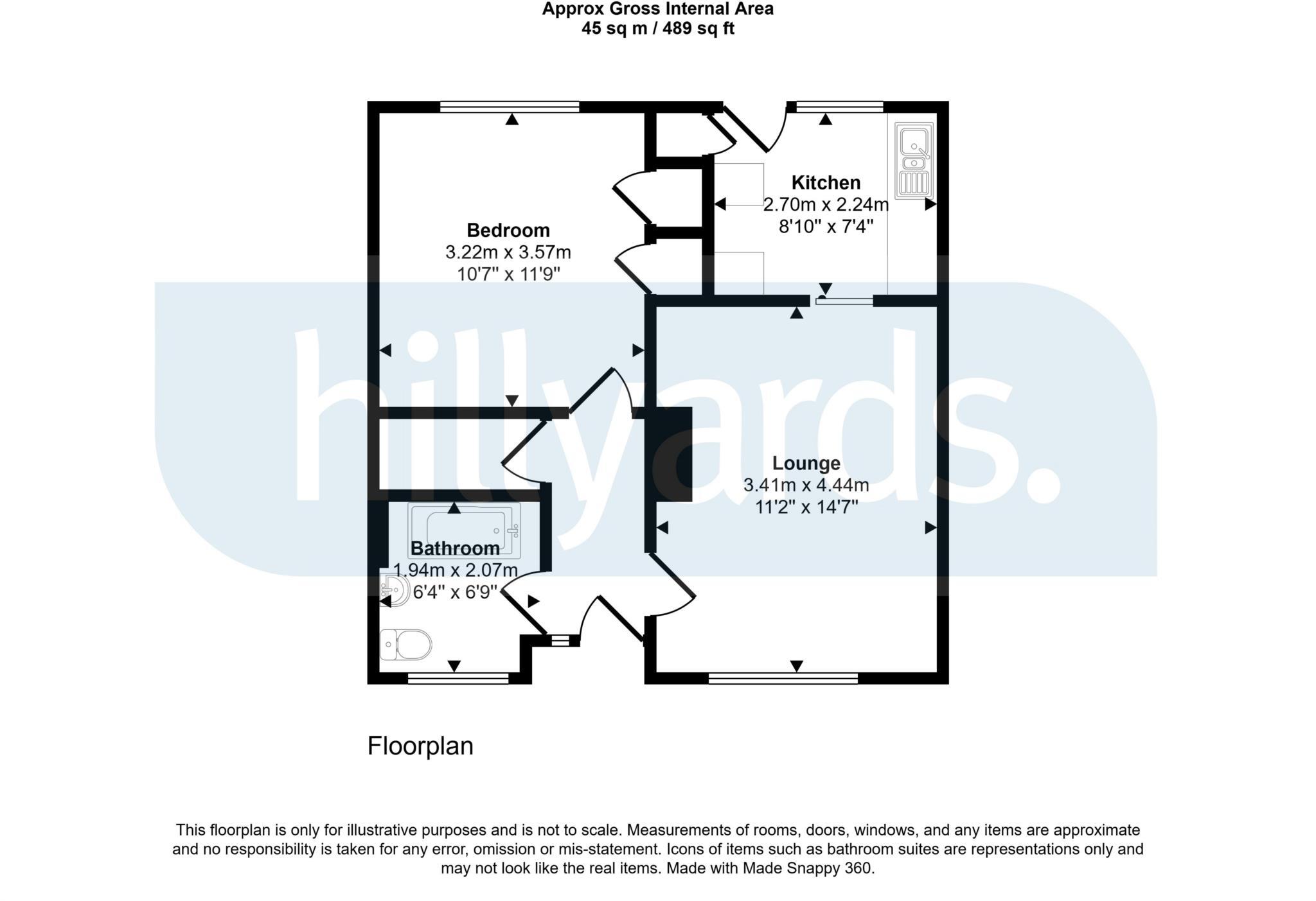 Manor Road, Akeley floorplan