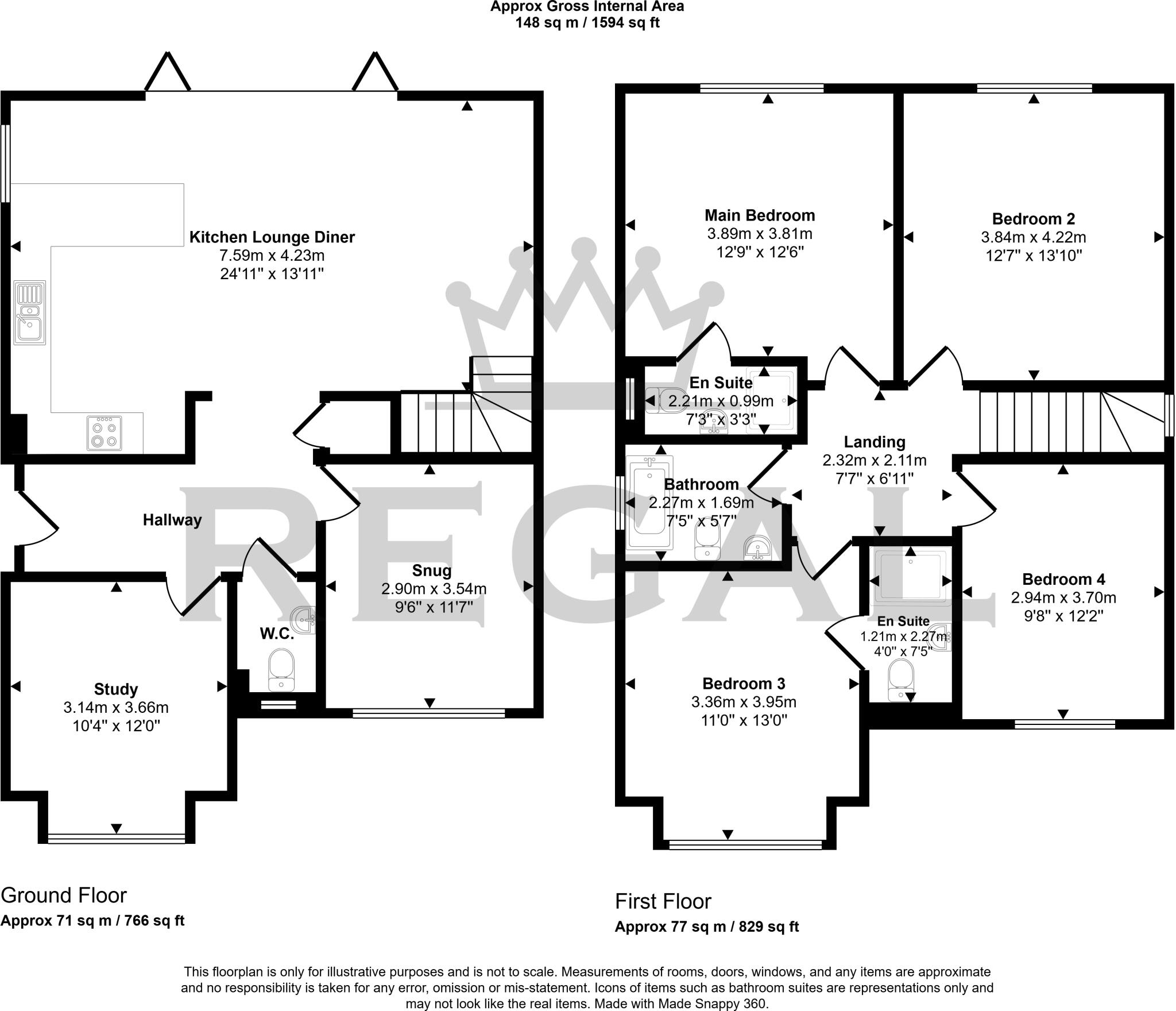 Saxonhurst Road, Bournemouth, BH10 floorplan