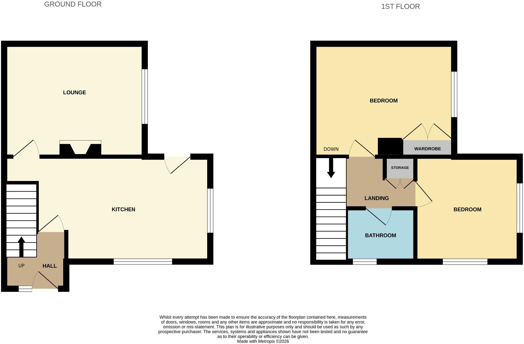 Oxford Crescent, Clacton-on-Sea floorplan