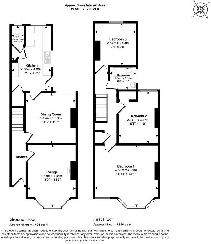 101 Sussex Road, Watford, Hertfordshire, WD24 5HR floorplan