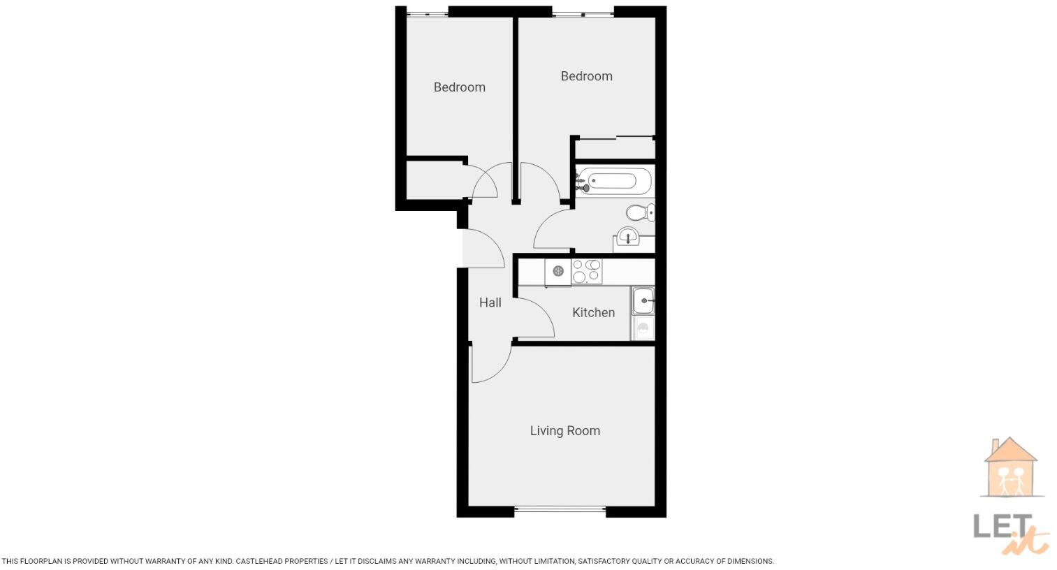 Stirrat Crescent, Paisley, PA3 floorplan