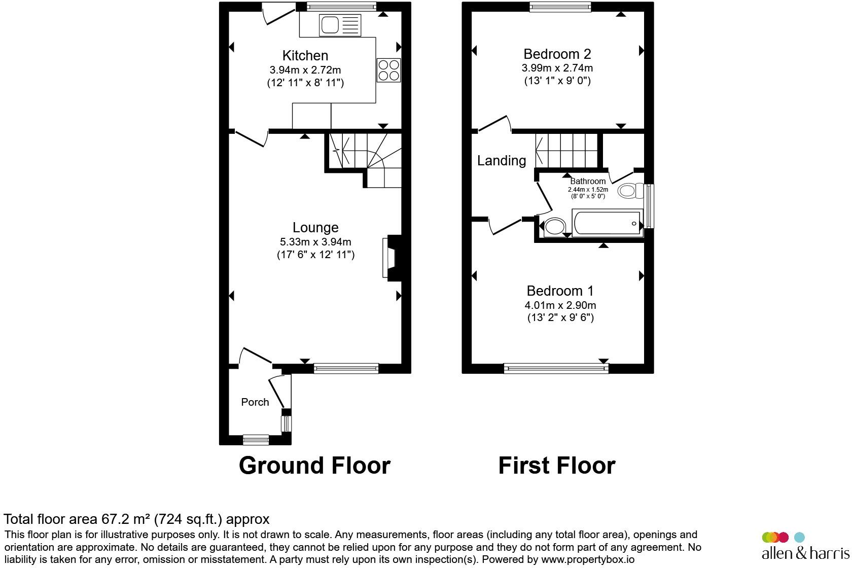Smeaton Close, Rhoose, Barry floorplan