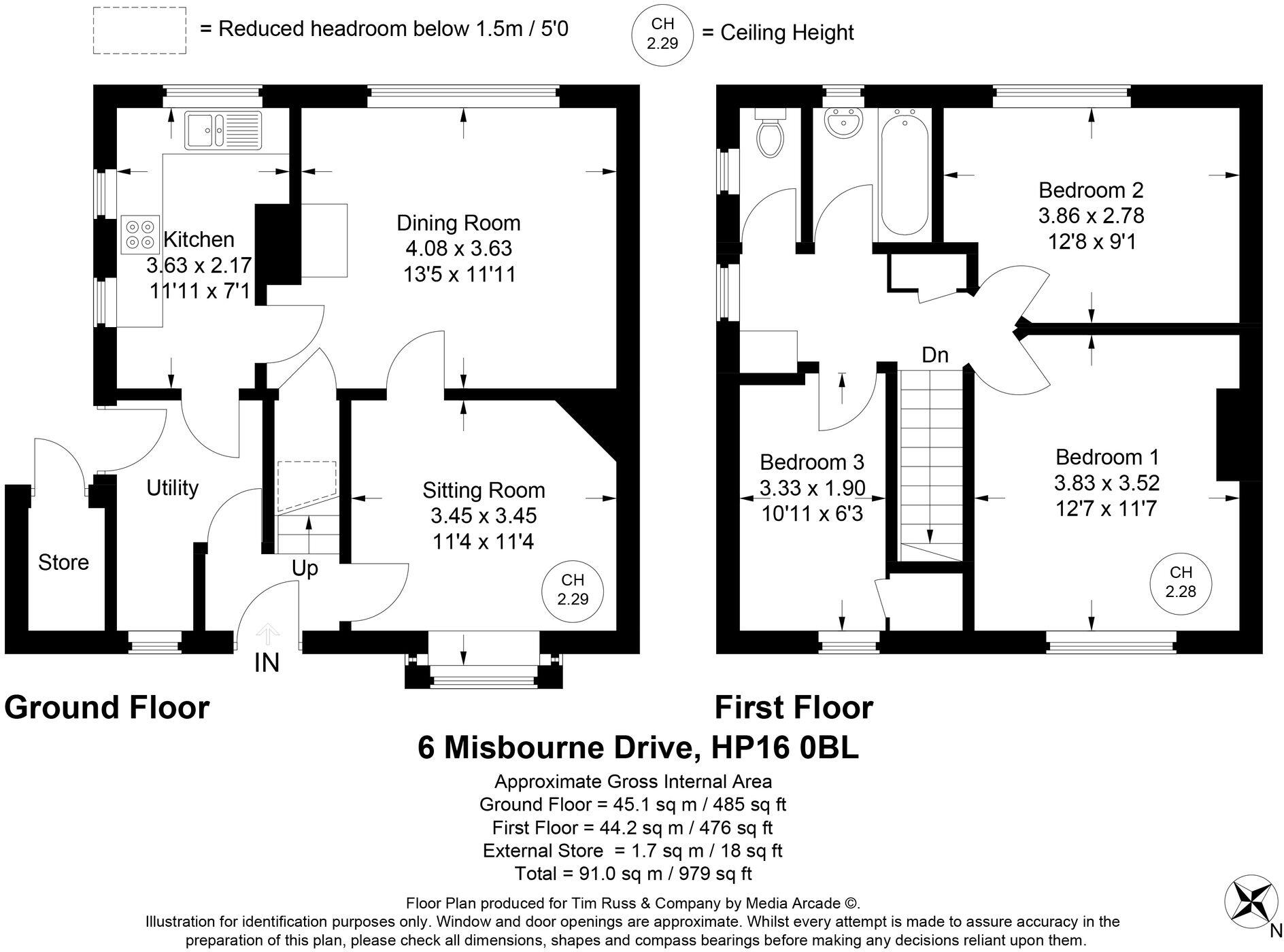 Misbourne Drive, Great Missenden, HP16 floorplan