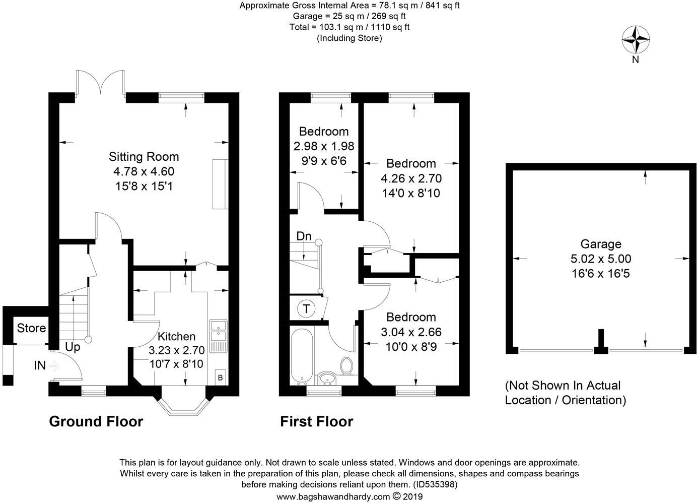 Chalcraft Close, Liphook floorplan