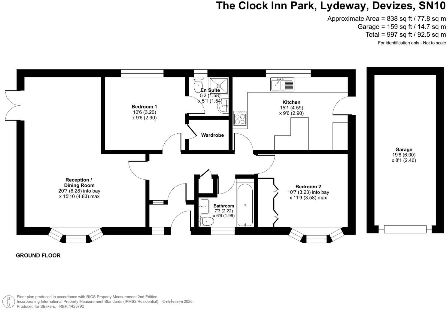 Lydeway, Devizes floorplan