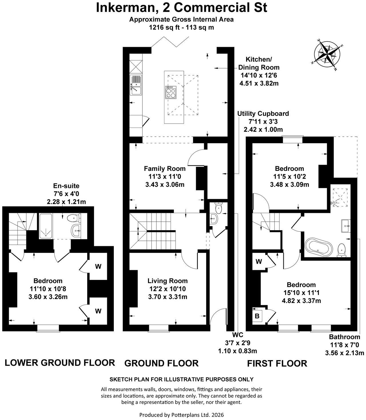 Commercial Street, Leckhampton, Cheltenham, GL50 floorplan