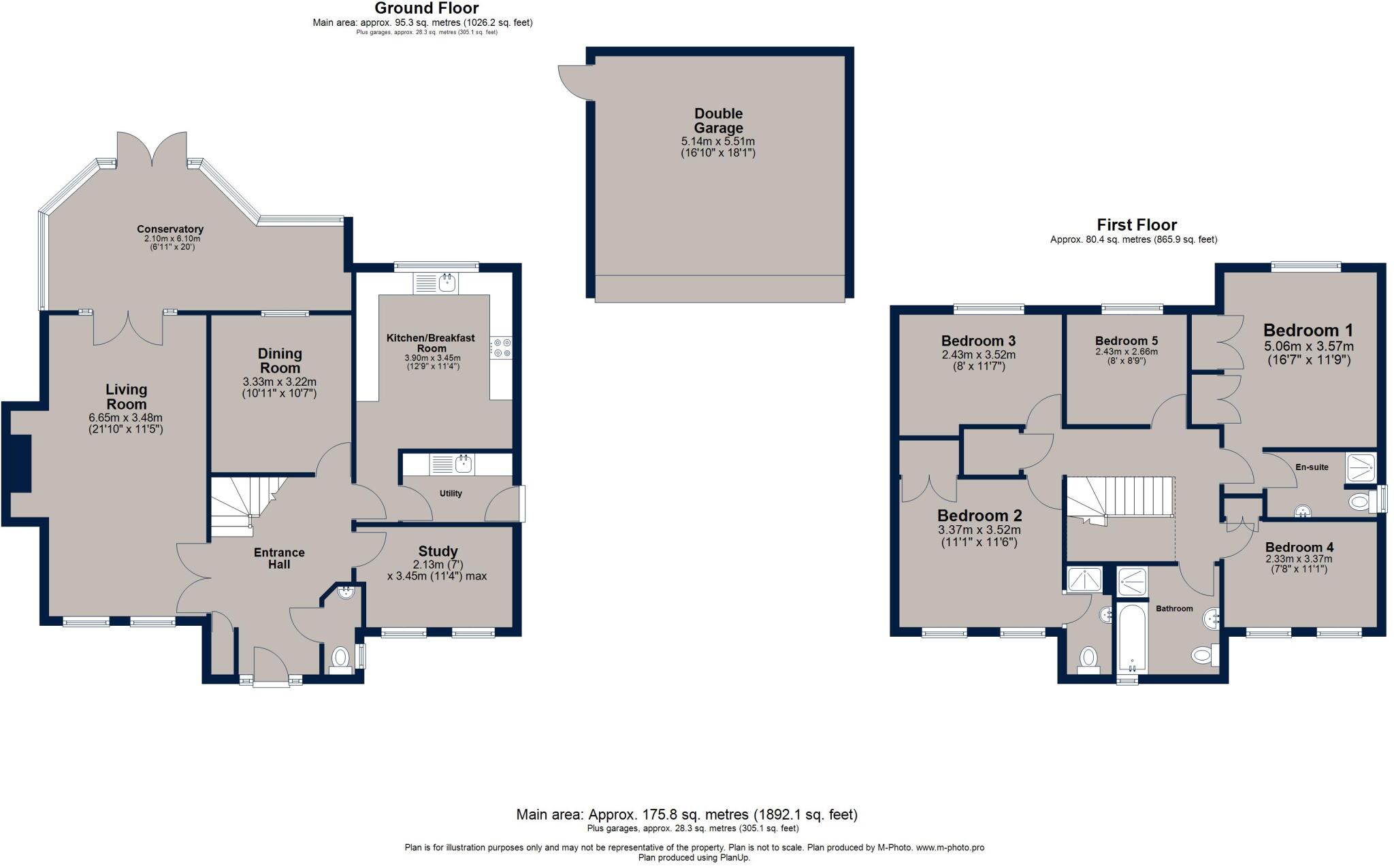 Hillfield Road, Oundle, Northamptonshire floorplan