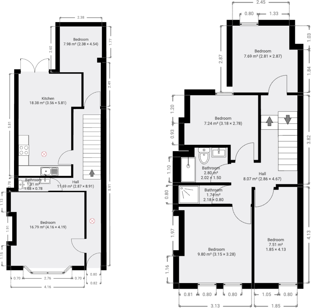 Vernon Terrace, Bath floorplan