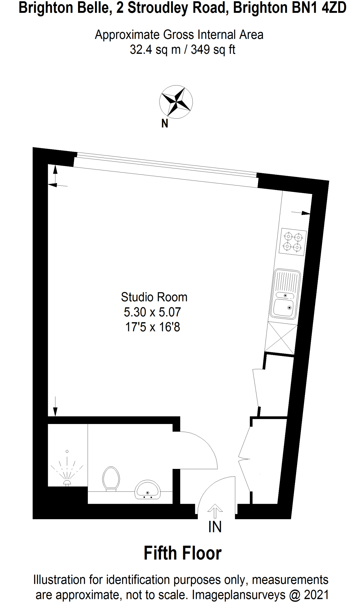 Stroudley Road, Brighton, BN1 4ZD floorplan