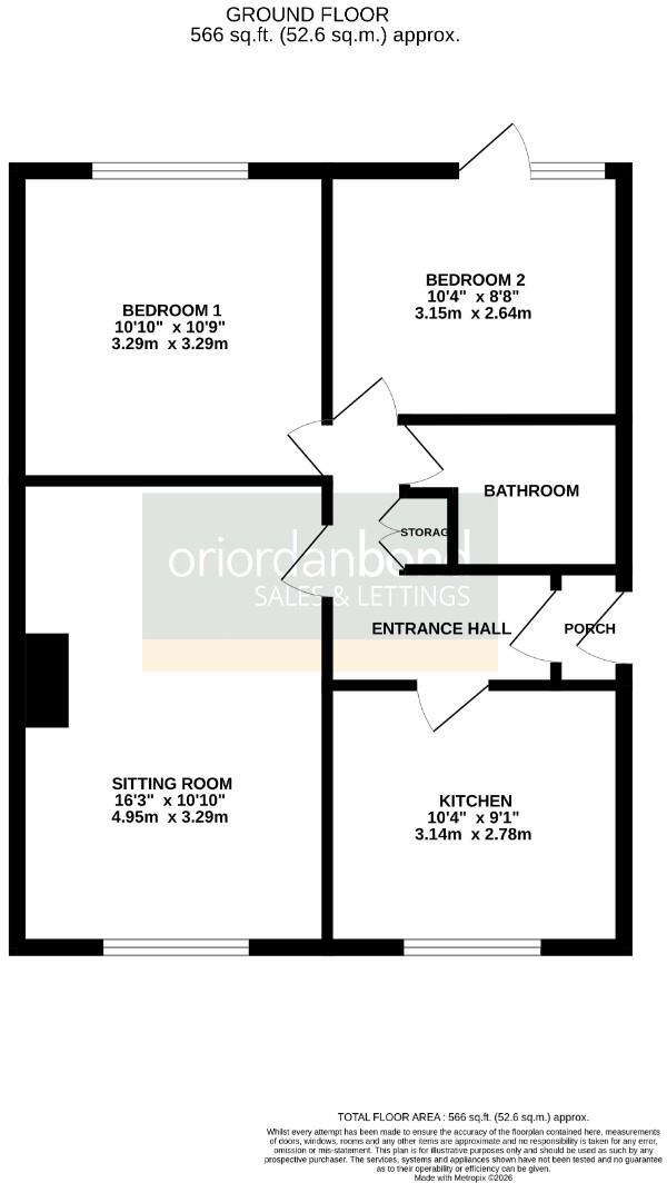 Obelisk Rise, Kingsthorpe, Northampton NN2 floorplan