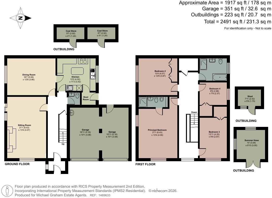 Ditchfield Common, Lane End, High Wycombe, Buckinghamshire, HP14 floorplan