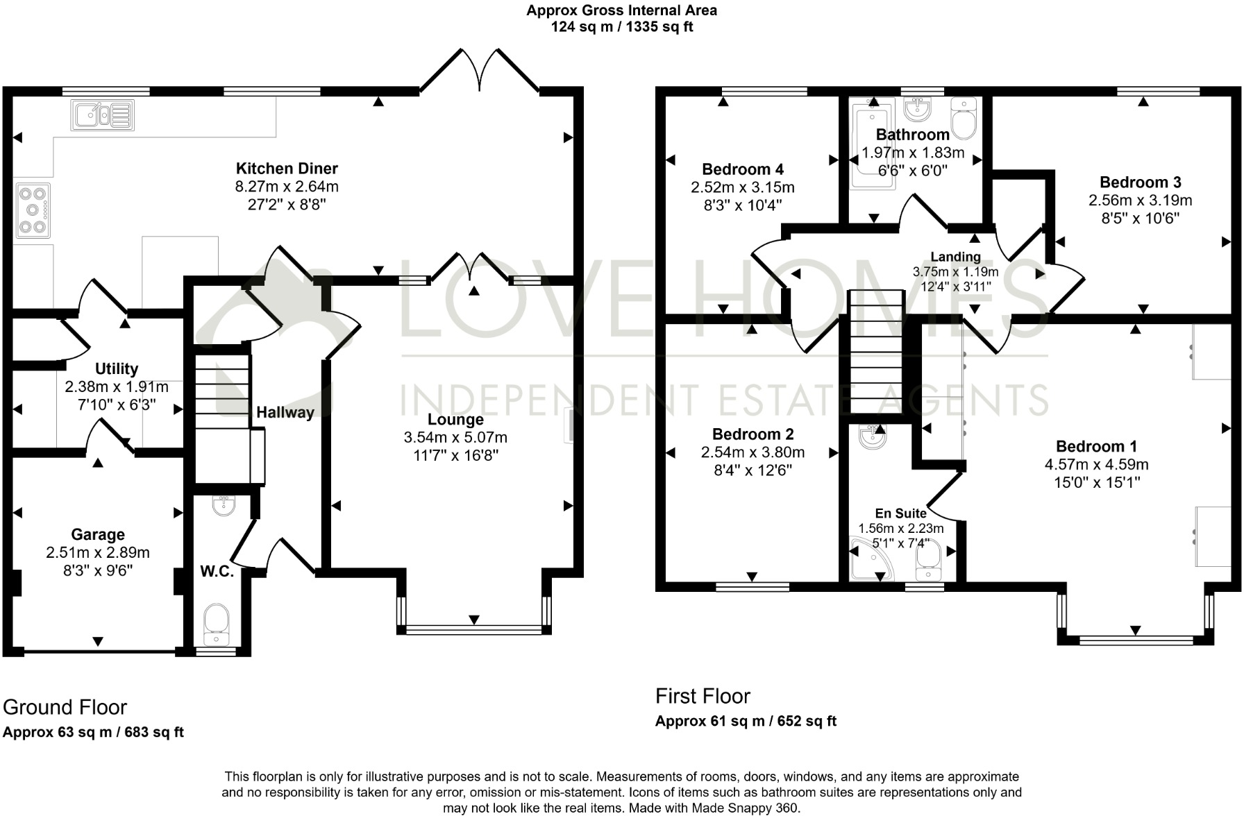 Daniel Fold Lane, Catterall, Preston, Lancashire, PR3 0JZ floorplan