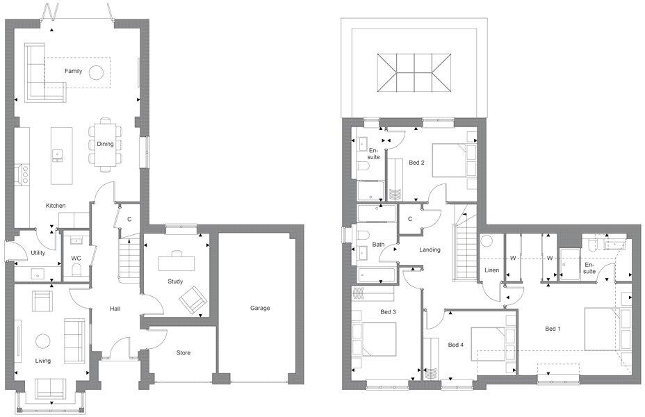Chipstead Way, Banstead, Surrey, SM7 floorplan
